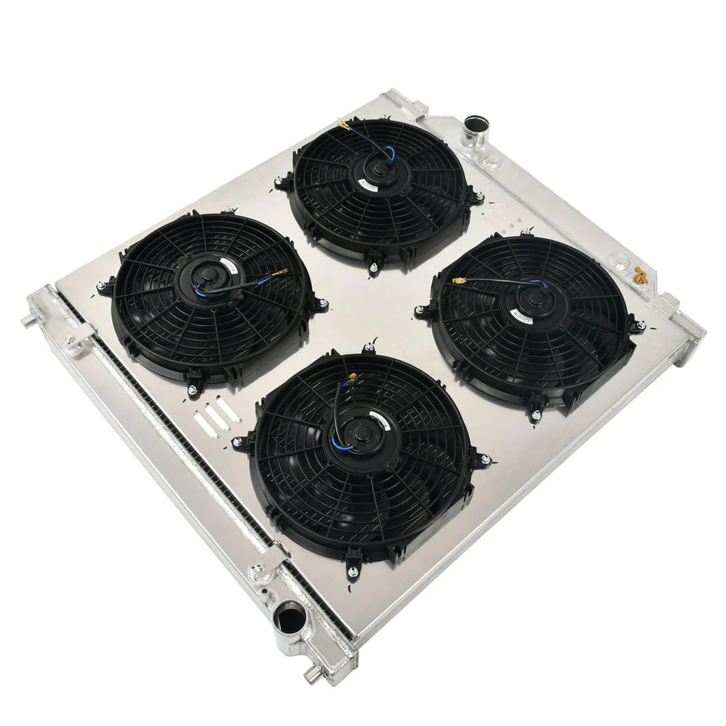 3 Row Radiator Shroud Fan for Ford F250 F350 F550 (2005–2007) 6.0L 6.8L