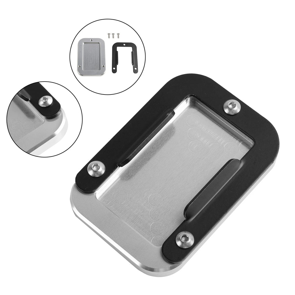 Kickstand Enlarged Plate Pad for Interceptor 650 GT 650 (2018–2023)