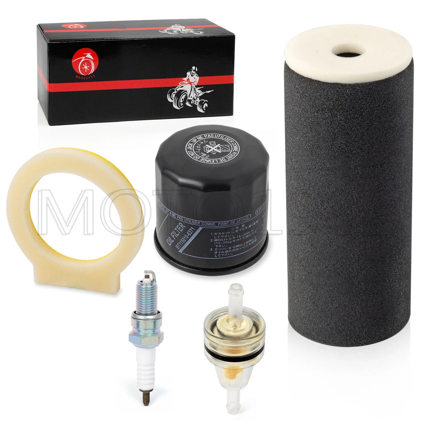 Air Filter Foam & Oil Filter for Yamaha Grizzly 660 (2002-2008)