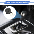Gear Shift Knob Cover for Toyota CH-R (2017–2021) Black Beige Faux Leather