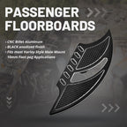 Rear Passenger Floorboards for Harley Touring Road King Road Glide Electra Glide (2014–2023)