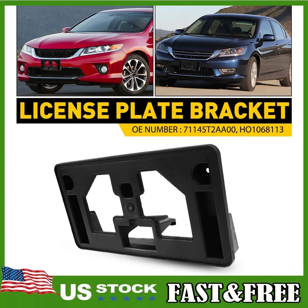 Front License Plate Frame Bracket for Honda Accord (2013â2015)