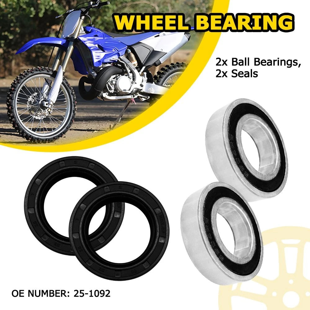 Front Wheel Bearing Seal Kit for Yamaha YZ250 (1998–2018)