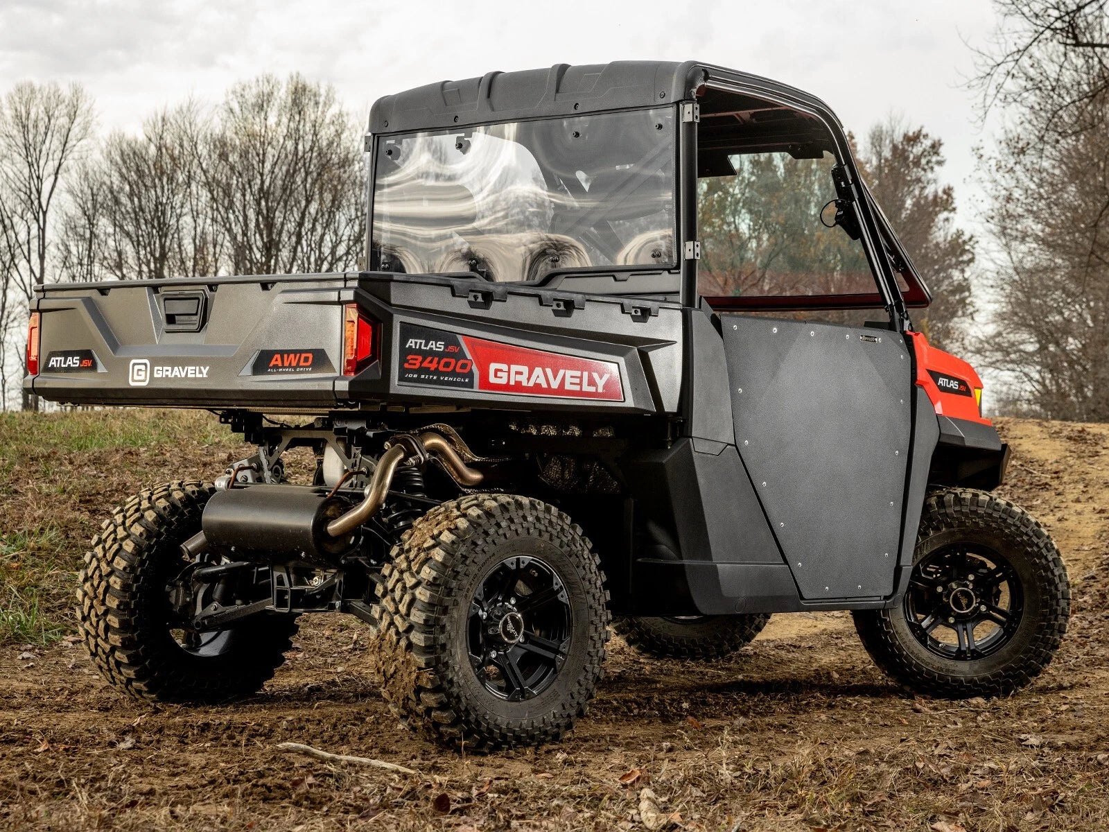 SuperATV Aluminum Doors for Gravely Atlas JSV 3400 (2023–2023)