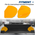 Set of 2 Wing Extensions for Meyer Western Pro Wings Snow Plow Blade (20")