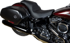 Predator Seat for Drag Specialties (Double Diamond, Black Stitching)