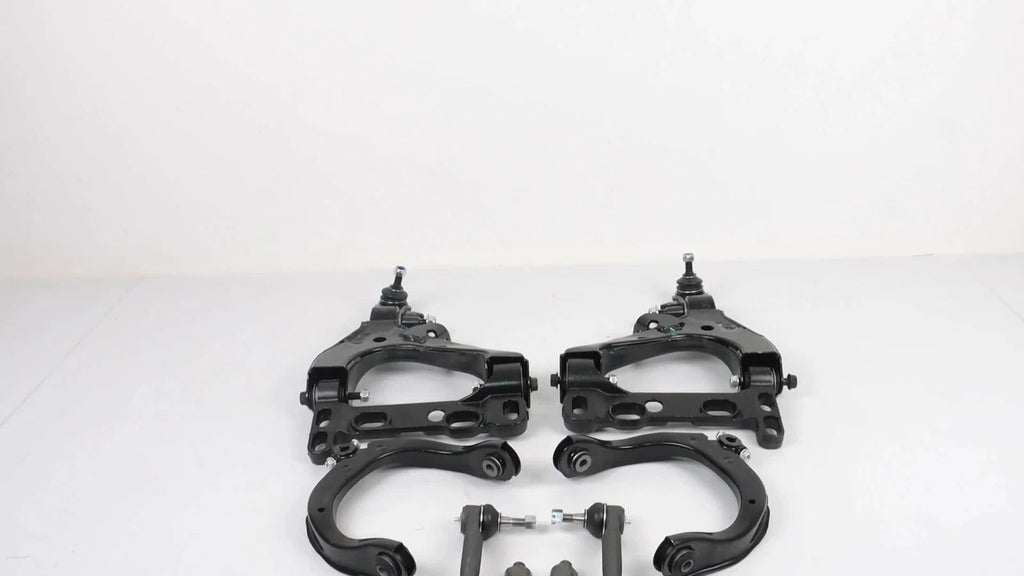 Set of 12 Front Control Arm Suspension Kit for Chevy Trailblazer GMC Envoy (2002–2003)