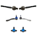 Set of 4 Inner Outer Tie Rods & Front Lower Ball Joints for Magentis (2001–2006)
