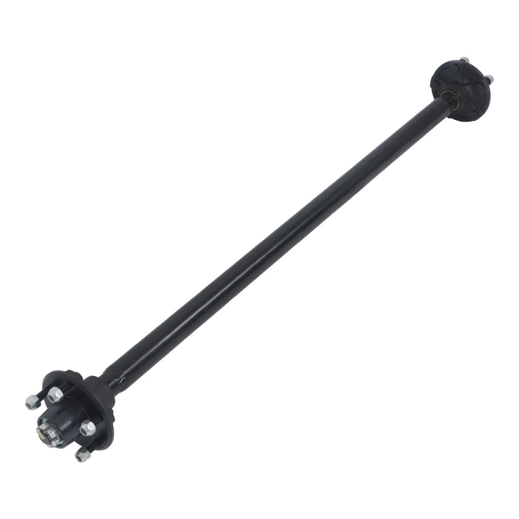 Trailer Axle 2000 lb 5 Lug 4.5" Hub Face Pitch with U-Bolt Kit