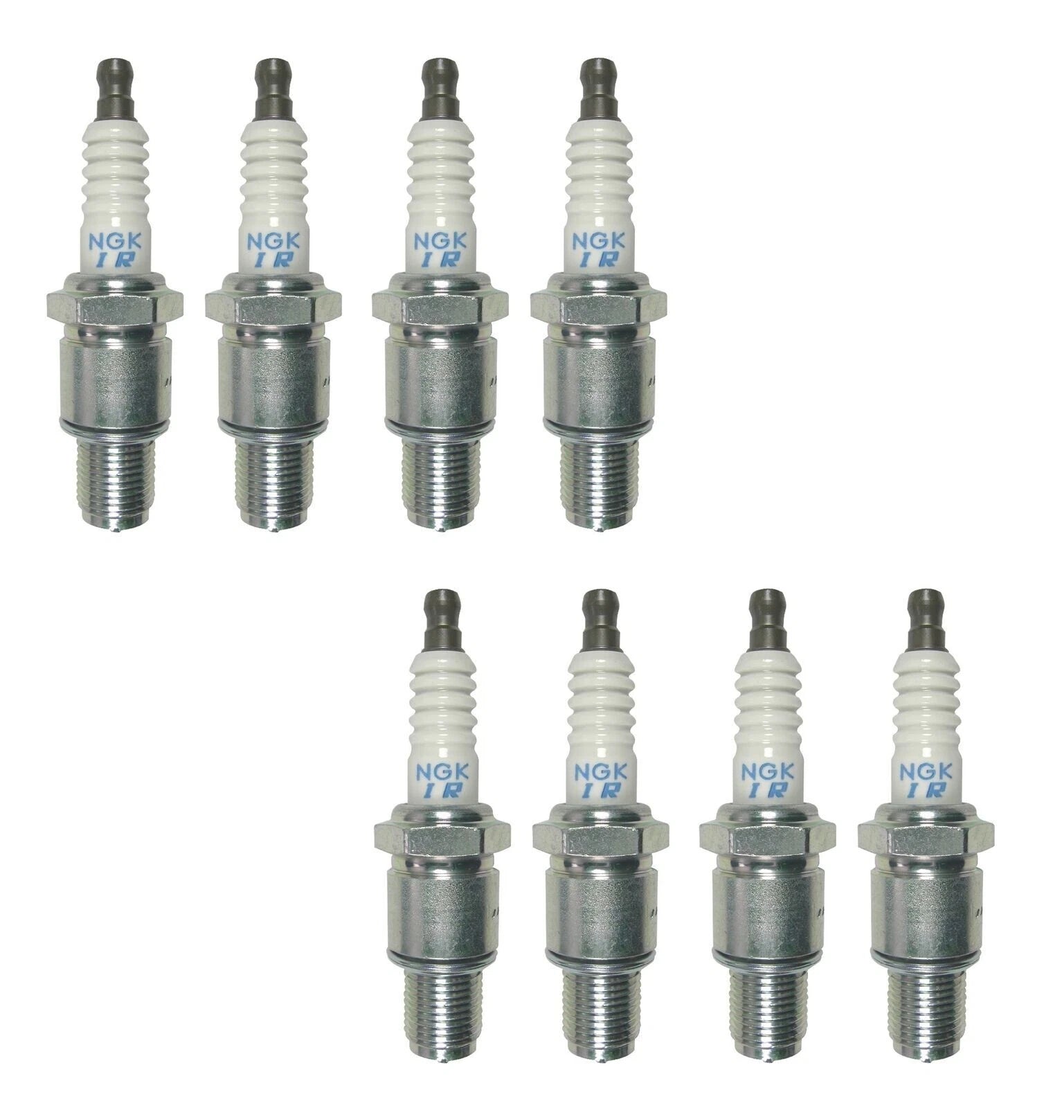 Set of 8 NGK Laser Iridium Spark Plugs for Mazda RX-8 (2004–2011)