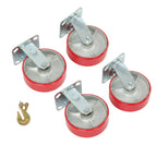 Set of 4 Heavy Duty Casters for Automotive Use