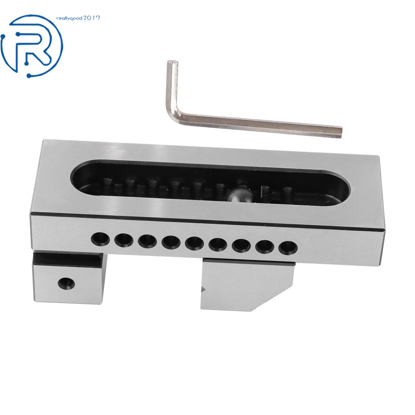 Precision Mini Insert Vise 2" Clamp Depth for High-Precision Grinding