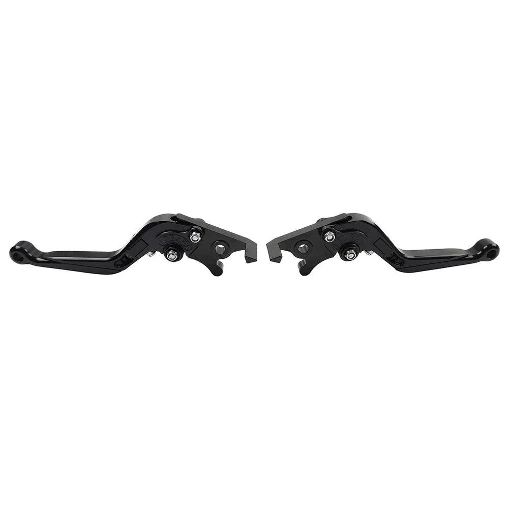 Black Extendable Brake Clutch Levers for Suzuki GSXR600 GSXR750 GSXR1000 (06-10)