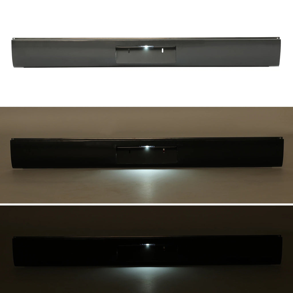 Rear Bumper Roll Pan with LED Light for Toyota Tacoma (1995-2004)
