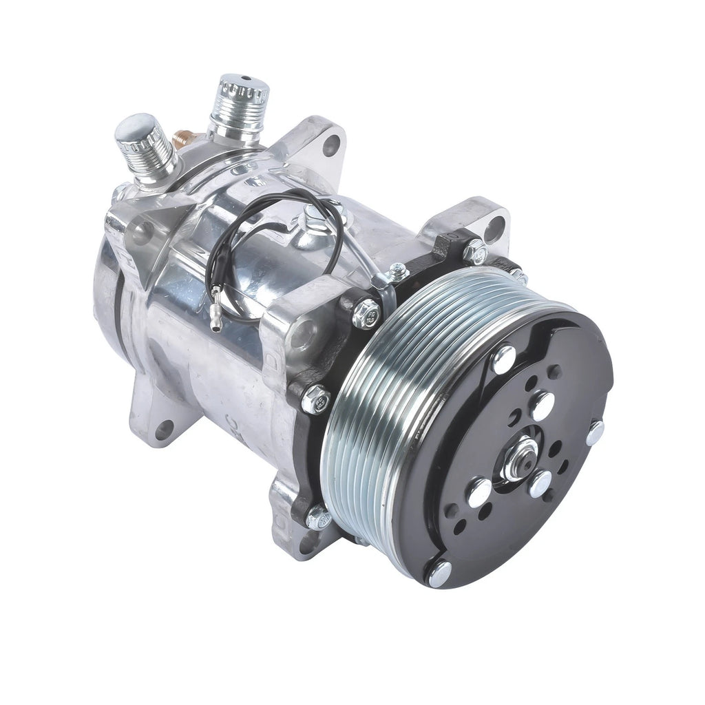 A/C Compressor with Clutch for Sanden 508 Style Vehicles