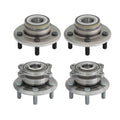 Moog Front & Rear Wheel Bearing and Hub Assembly Kit for Dodge 300, Challenger, Charger (2011–2023)