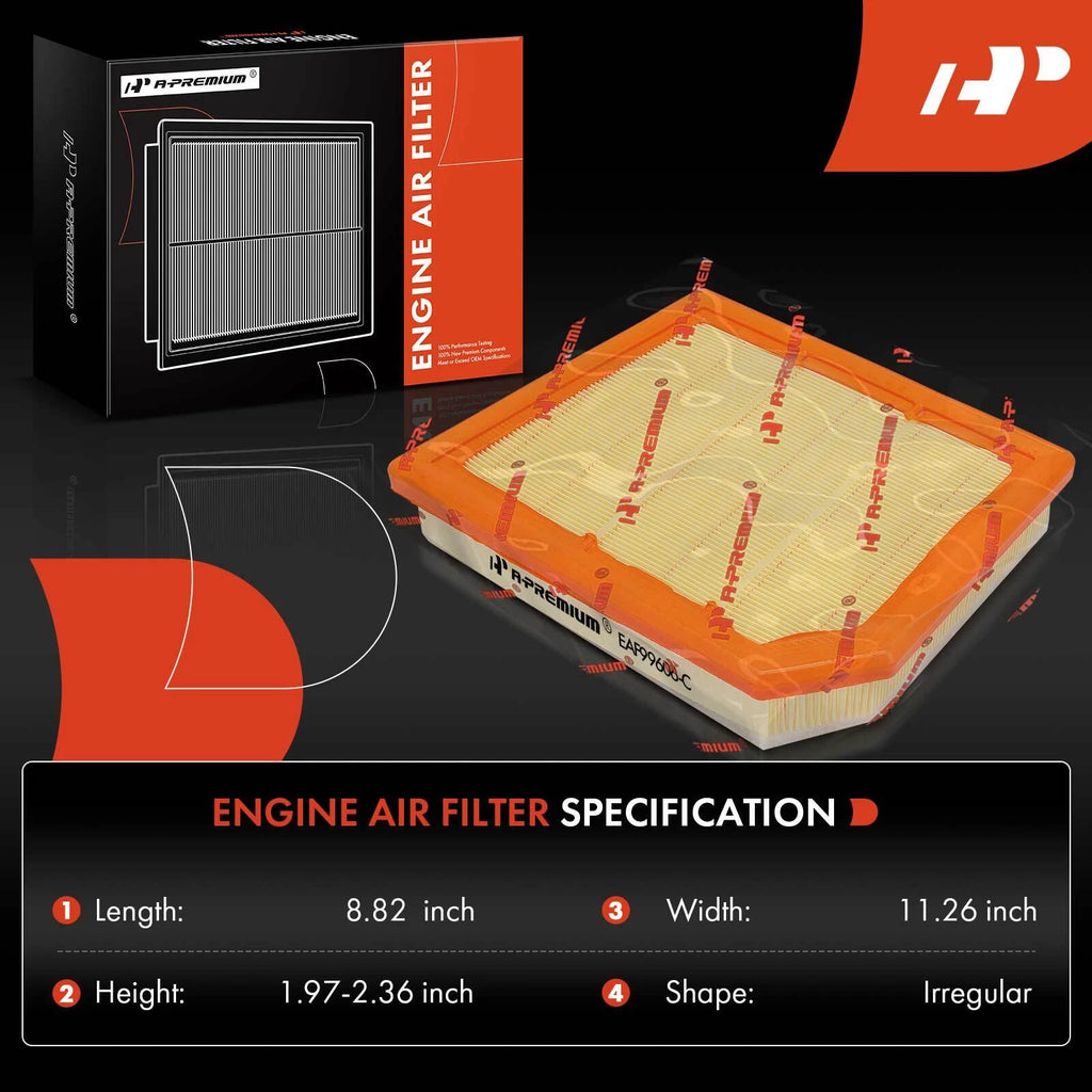 2X Engine Air Filter for BMW M235i xDrive Gran Coupe (2020–2024)