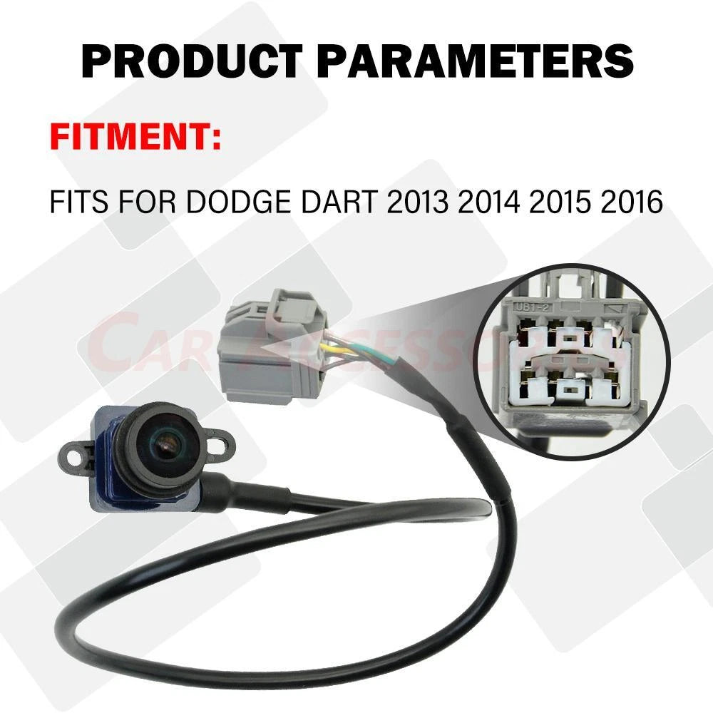 Backup Parking Rear View Camera for Dodge Dart (2013–2016) 56038990AA