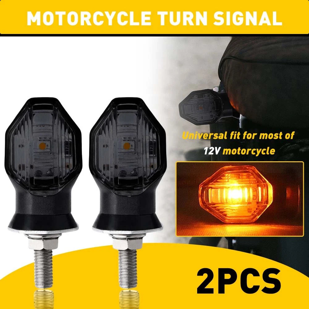 Smoked LED Turn Signal Indicator Light for Suzuki Honda