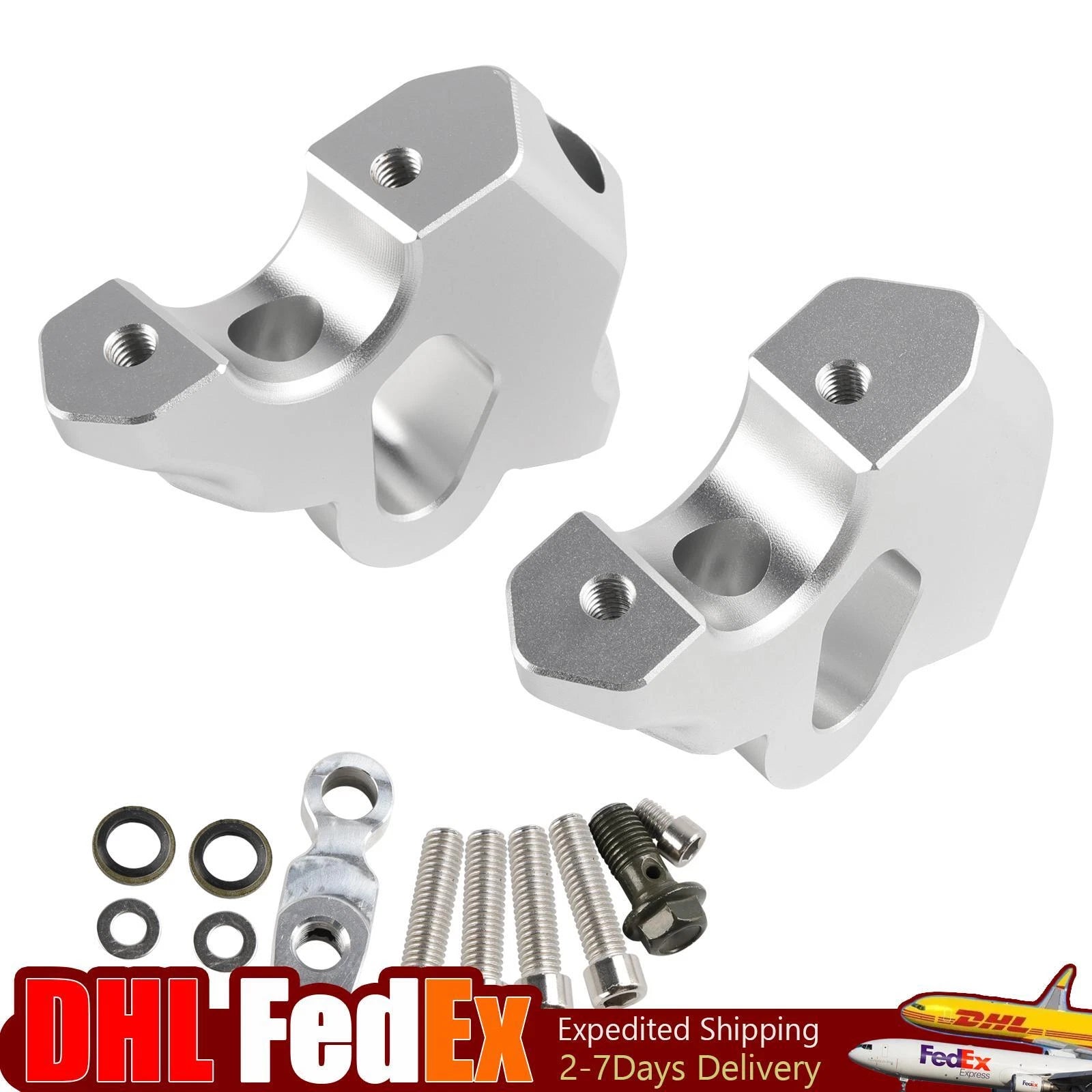 38mm Handlebar Risers with 27mm Offset for BMW R 1300 GS (2023–2024)