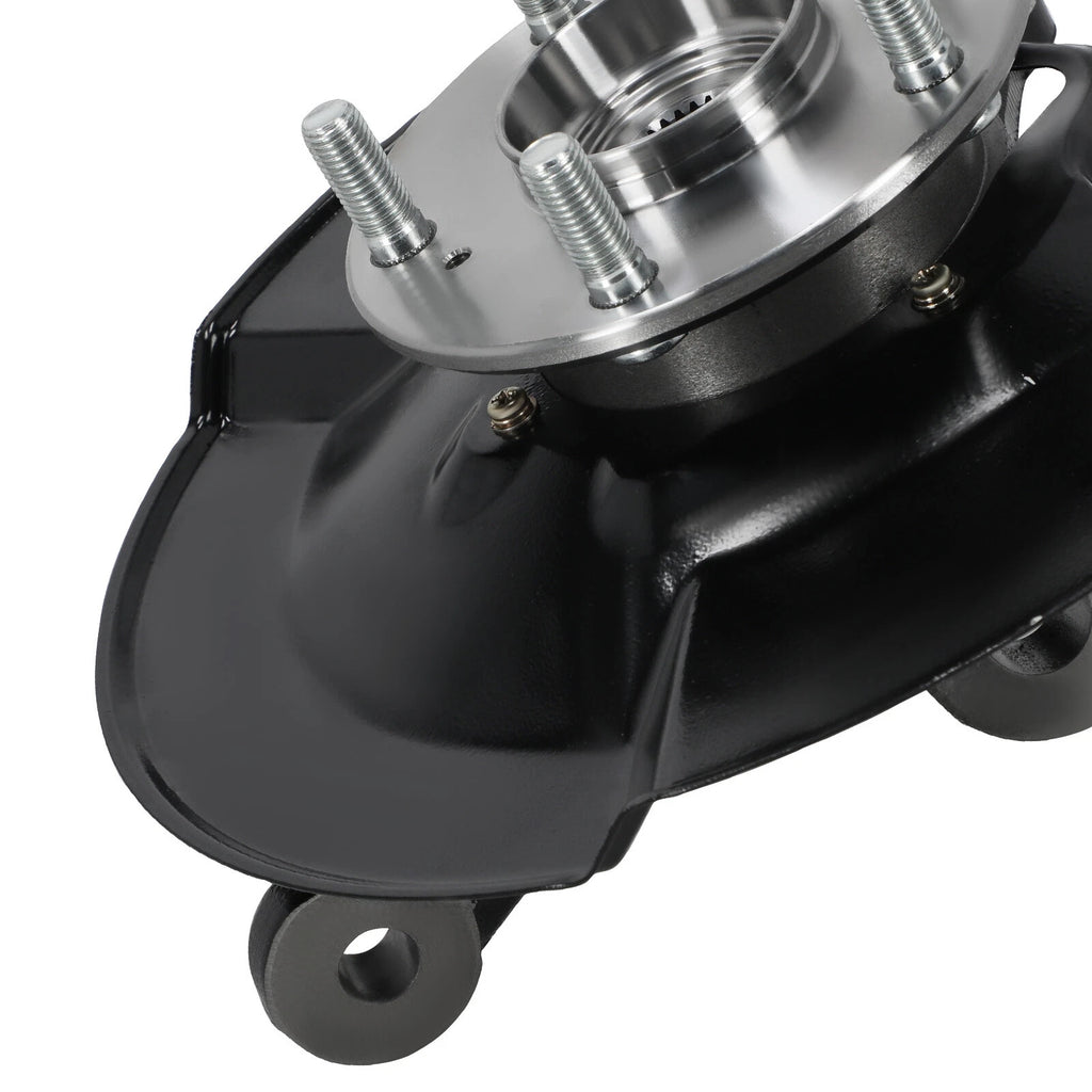 Pair Front Steering Knuckle & Wheel Hub Bearing for Honda Civic