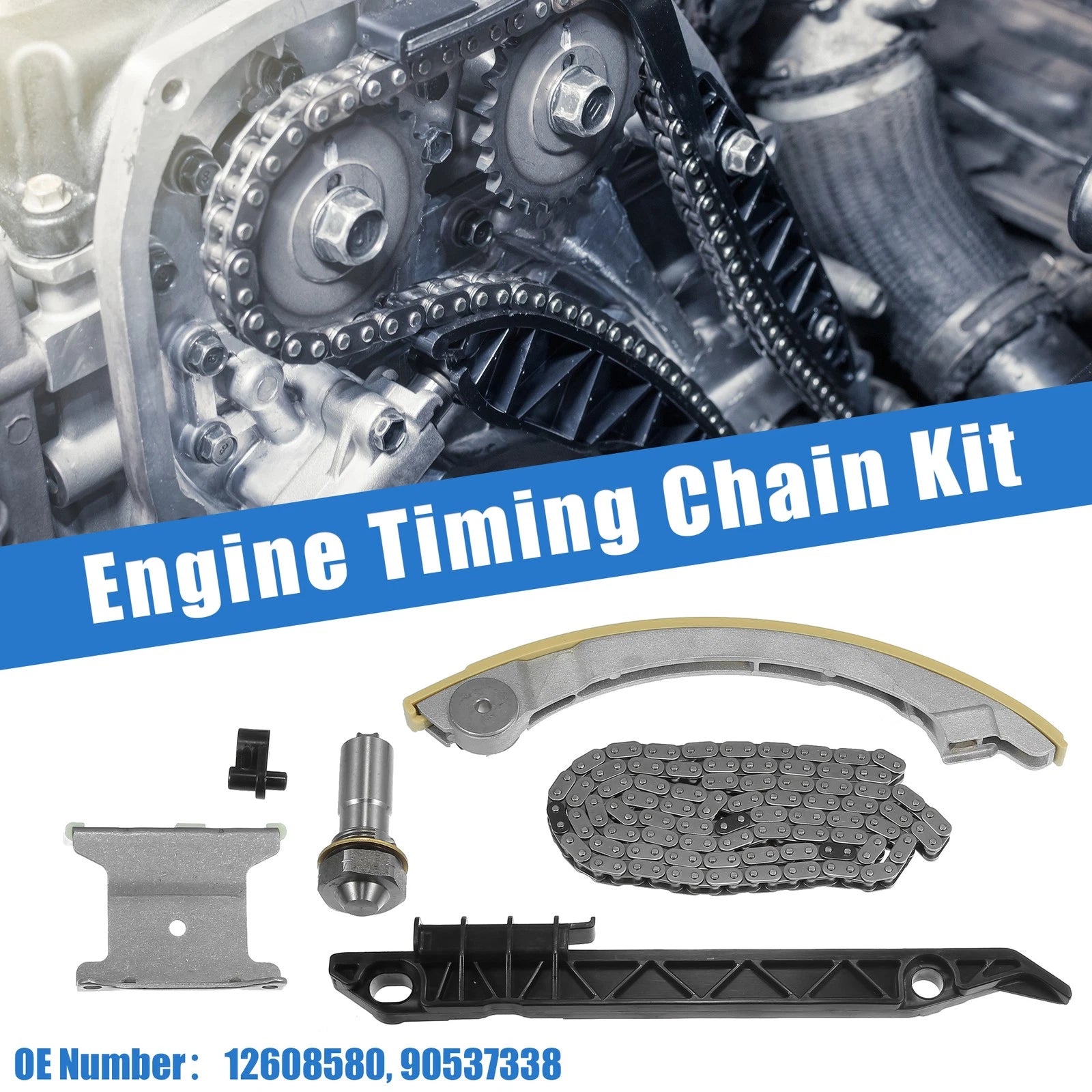 Set of 1 Timing Chain Kit for Chevy (No. 12608580)