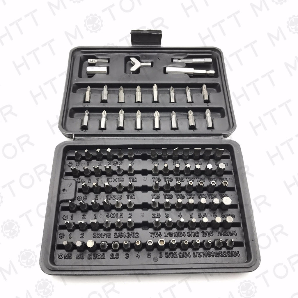 100-Piece Security Bit Set for Locksmith (Compatible with )