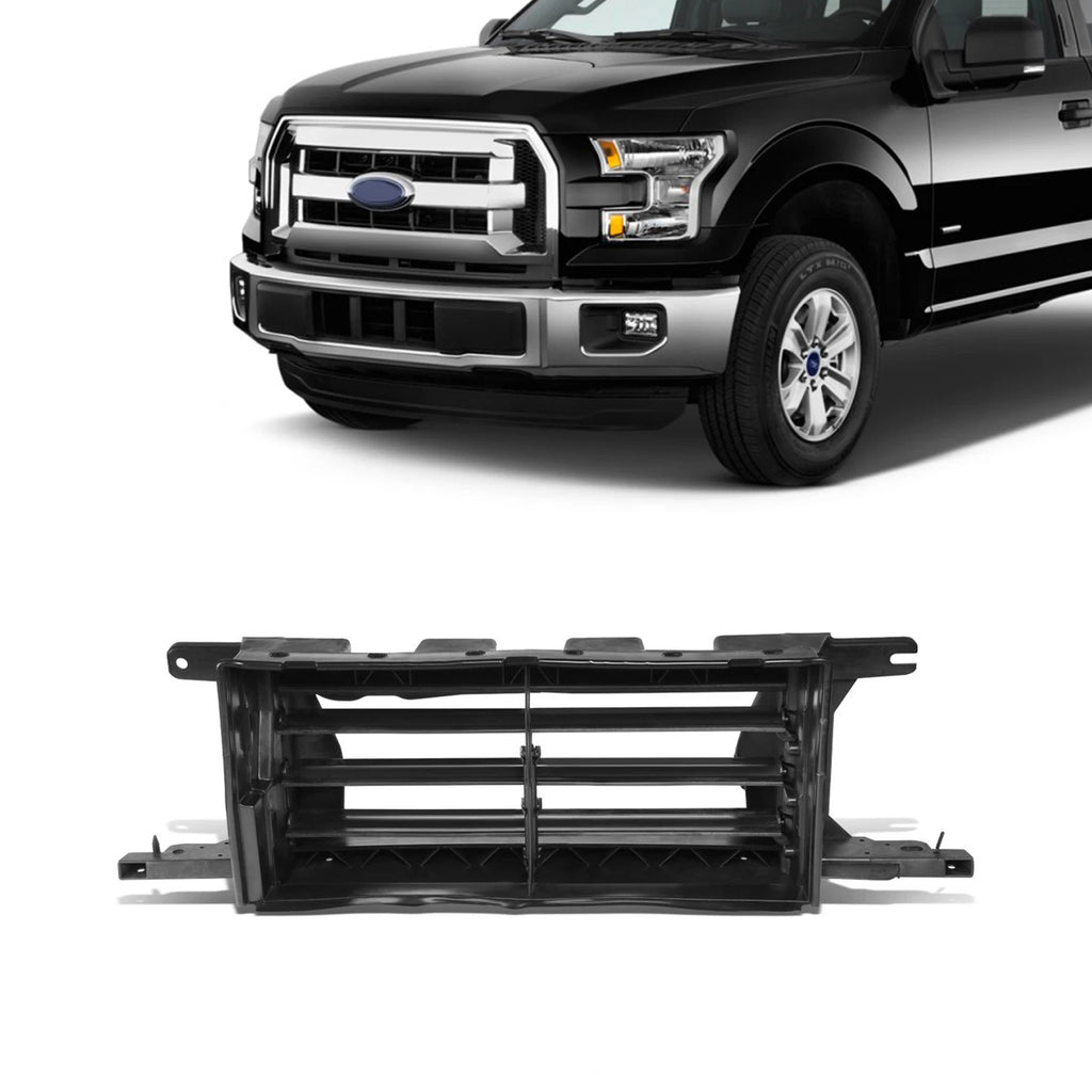Front Bumper Lower Grille Airflow Shutter for Ford F-150 (2015–2017)