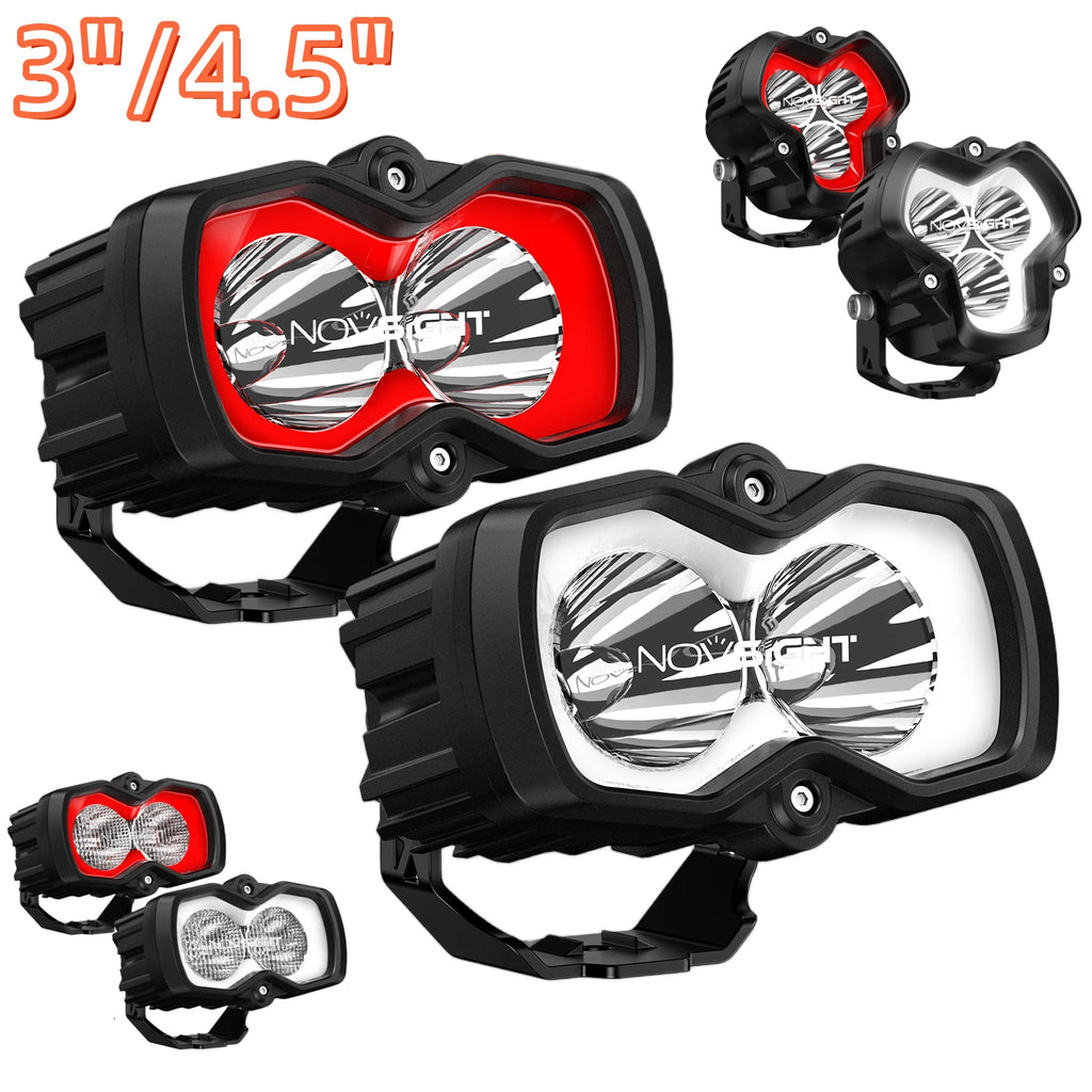 2X LED Pod Work Lights for Jeep Truck (Off Road)