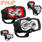 2X LED Pod Work Lights for Jeep Truck (Off Road)