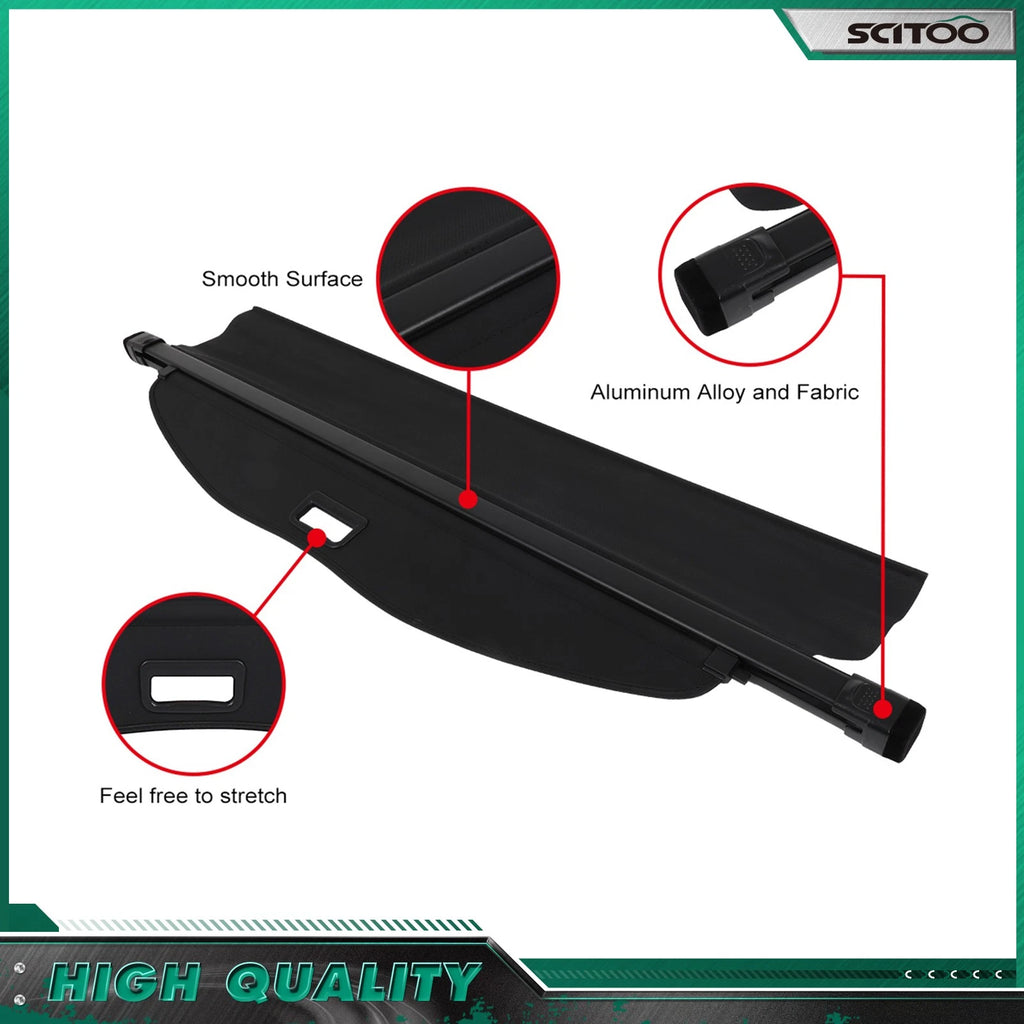 Retractable Cargo Cover for Toyota Highlander (2020–2023)