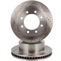 Front Drilled Slotted Brake Rotors for Dodge Ram 2500 (2003–2008)