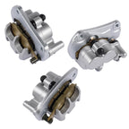 Set of 2 Front & Rear Brake Calipers with Pads for Can-Am Commander 800 (2011-2020)