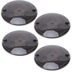 4Pcs Turn Signal Light Lens Cover for Harley Touring Road King Road Glide
