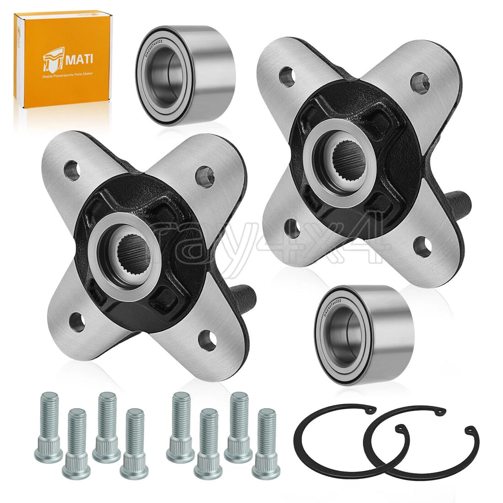 2X Front/Rear Wheel Hub & Bearings for Polaris General 4 1000 (2017–2022, 2025)