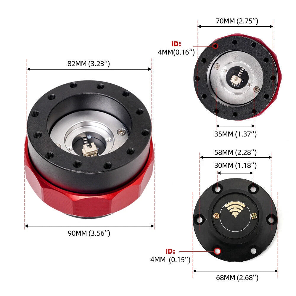 Quick Release Hub Adapter for MOZA Simagic Steering Wheel