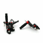 Aluminum Rearsets Footpegs Pedals for Suzuki GSX-R 600 750 (2011–2019) Black T9