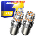 2X CANBUS 1157 7528 2357 LED Turn Signal Light Bulbs for