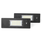 Pair Error Free LED License Plate Lights for BMW E81 E87 E63 E64 E86