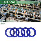 Set of 5 Oil Seal Rotary Shaft Seal 48x63x10mm High Pressure for Various Models