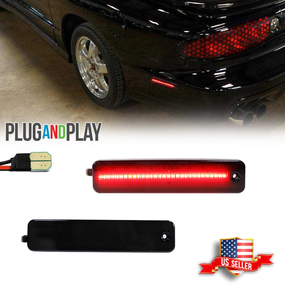 Smoke LED Side Marker Lights for Pontiac Firebird Trans AM (1993–2002)