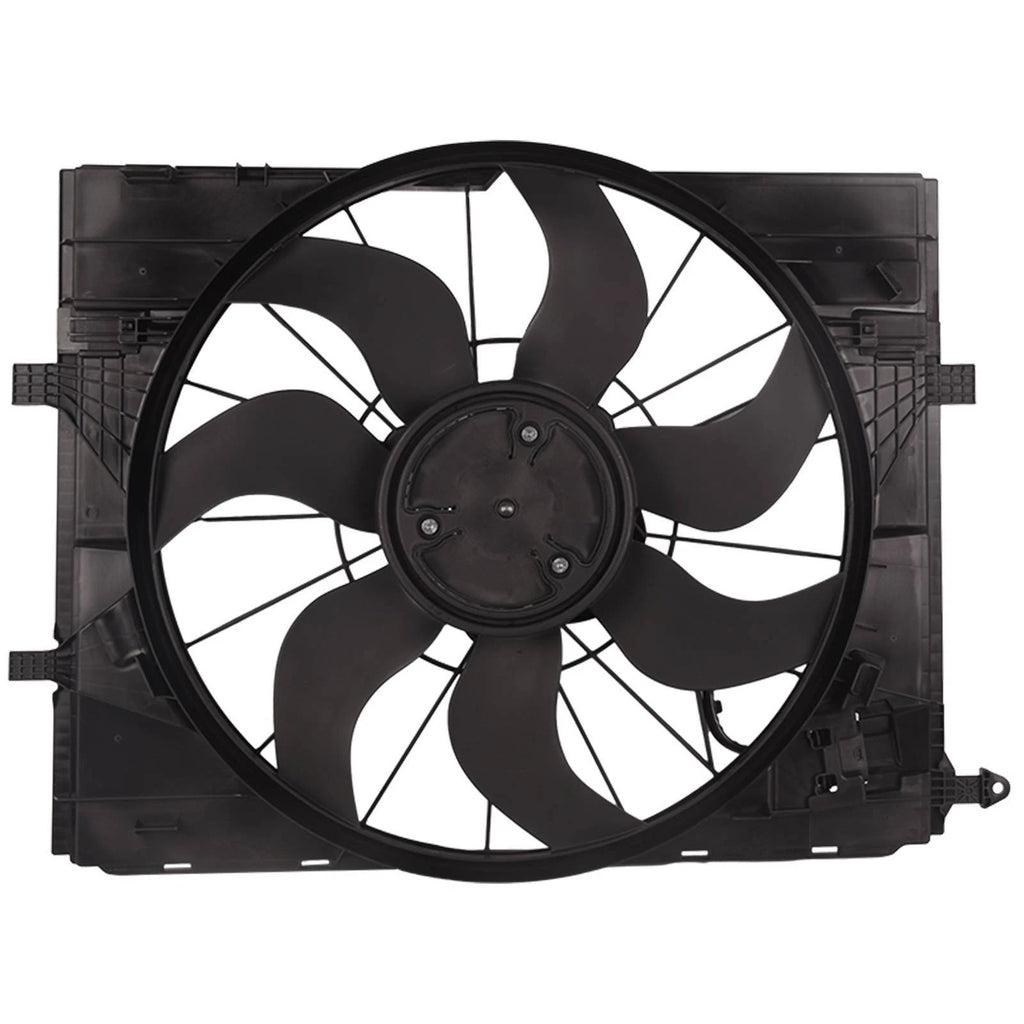 Radiator Cooling Fan Assembly for Mercedes CLS450 GLC43 GLC300 E350 E450 (2017-2023)