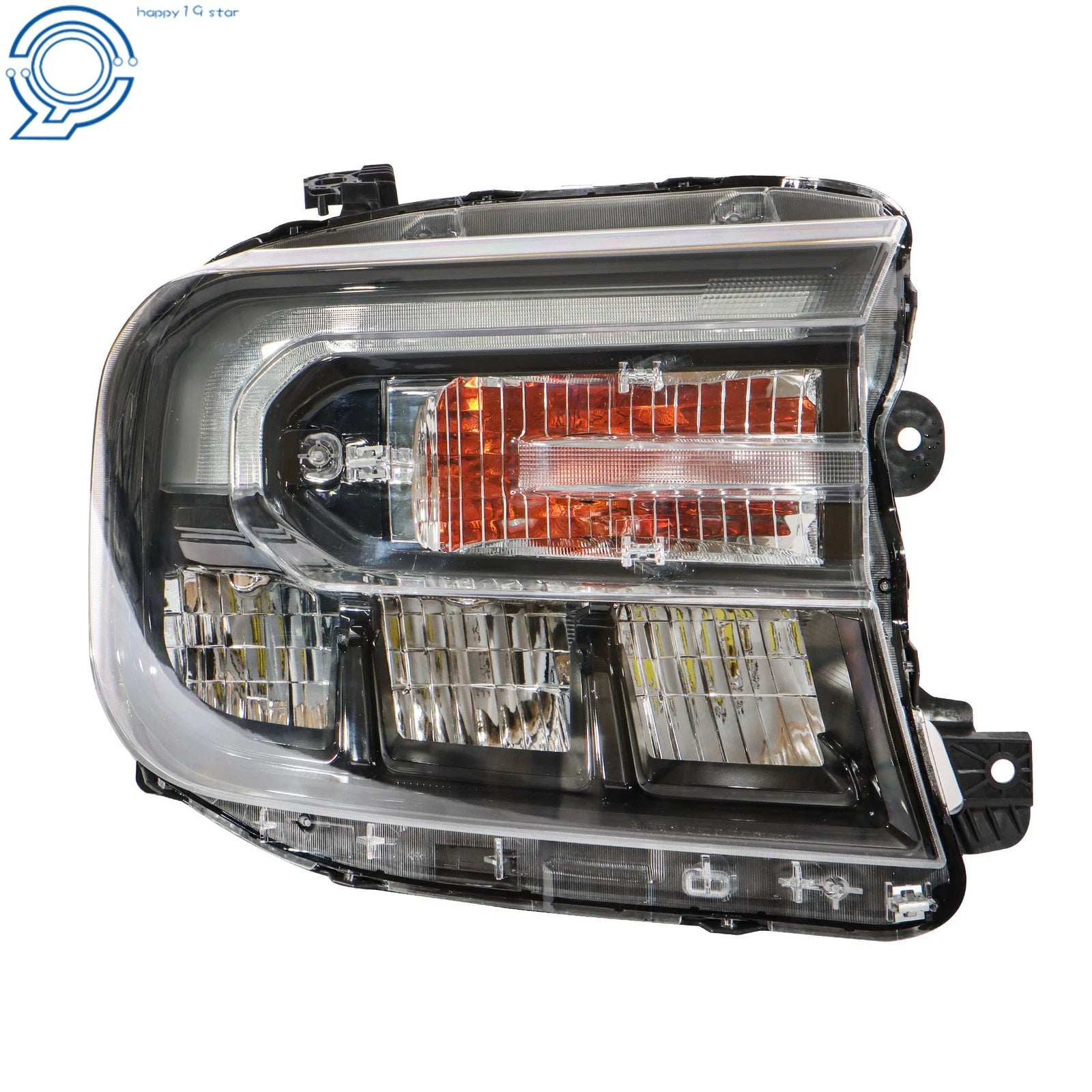 Full LED Headlight for Ford Maverick (2022-2024) Black with LED DRL Right Side