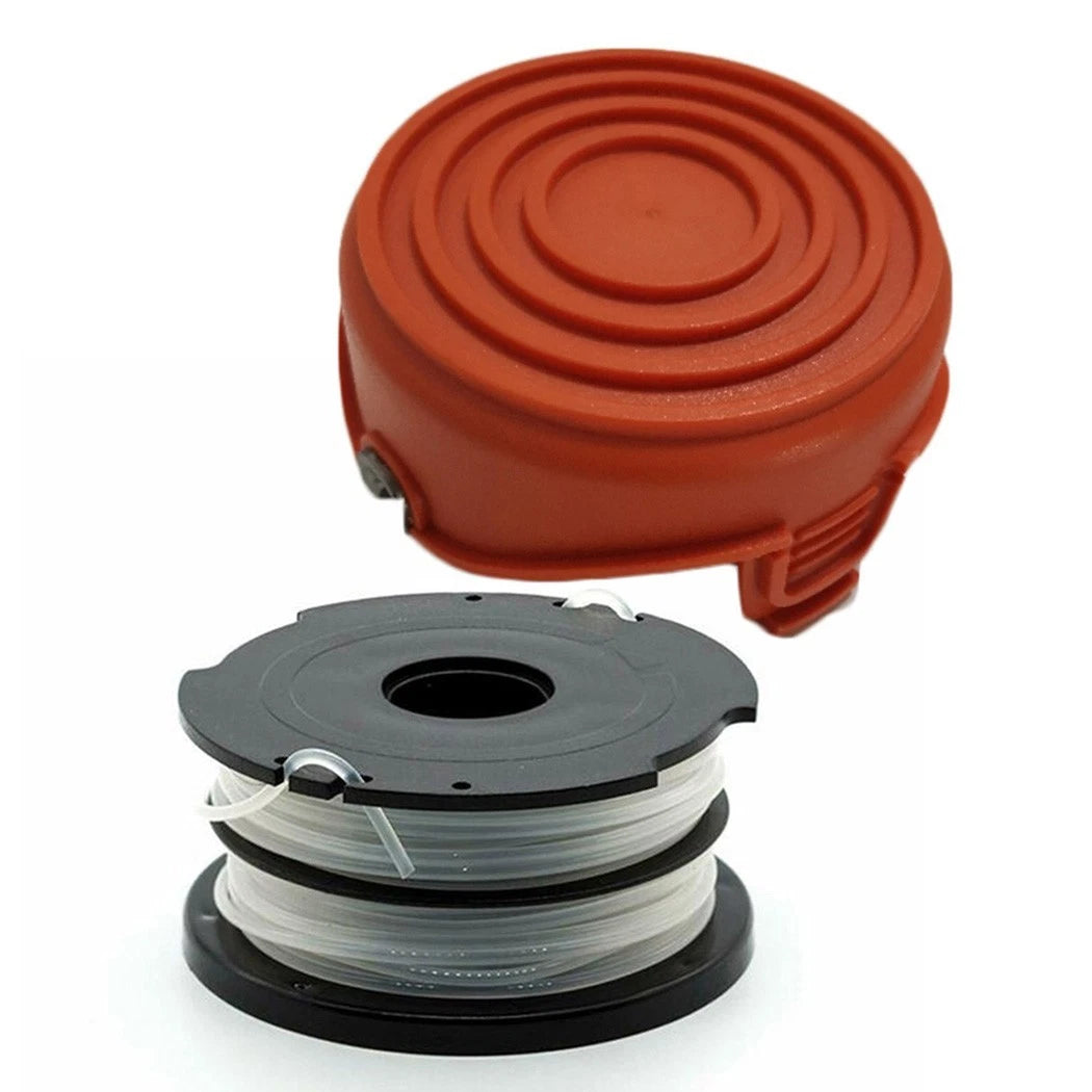 Spool Cover + 1x Thread Spool for Black & Decker GL650 GL660 GL5530