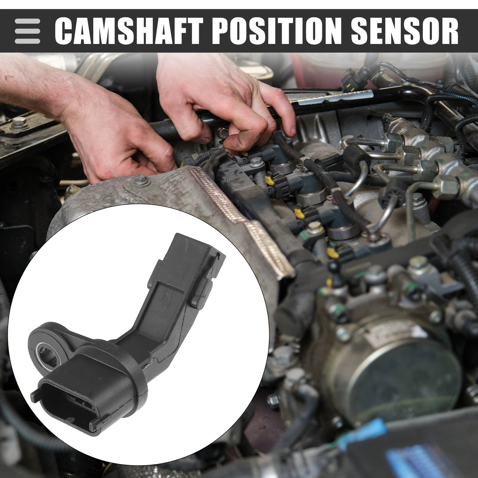 Camshaft Position Sensor for Mercedes-Benz C300 CLA250 GLC300 E300 (2015–2020) 2709050600