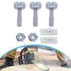 Chainsaw Screw Set for Chainsaw Repair (Tool-free Installation)