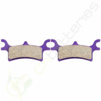 Rear Brake Pads for Polaris Sportsman 500 4x4 HO (2003–2006, 2008) Carbon Fiber