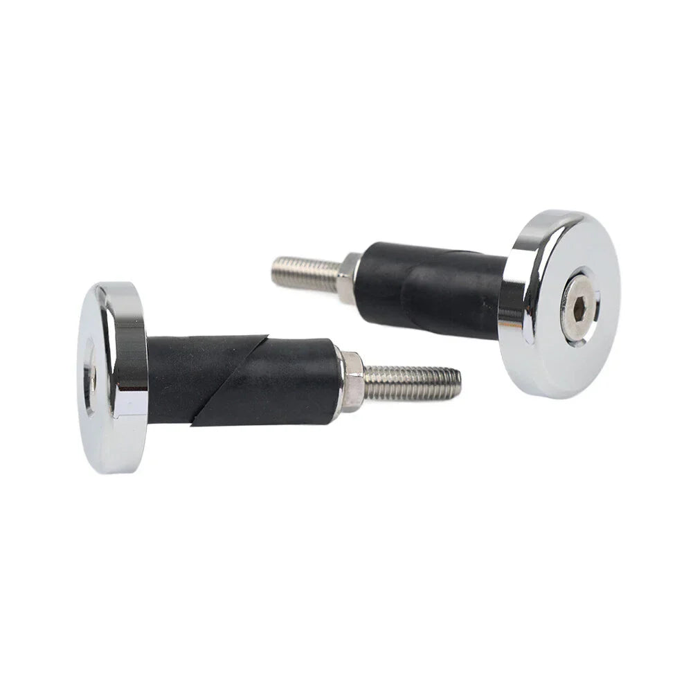 7/8'' 1'' Handlebar Grips & End Caps for Motorcycle