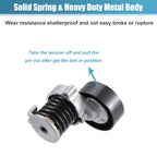 Belt Tensioner Pulley Assembly A2712000470 for Mercedes-Benz C250 (2012–2015)