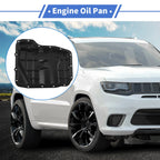 Engine Oil Pan for Jeep Grand Cherokee (2010–2013) 4736676AA Aluminum Black